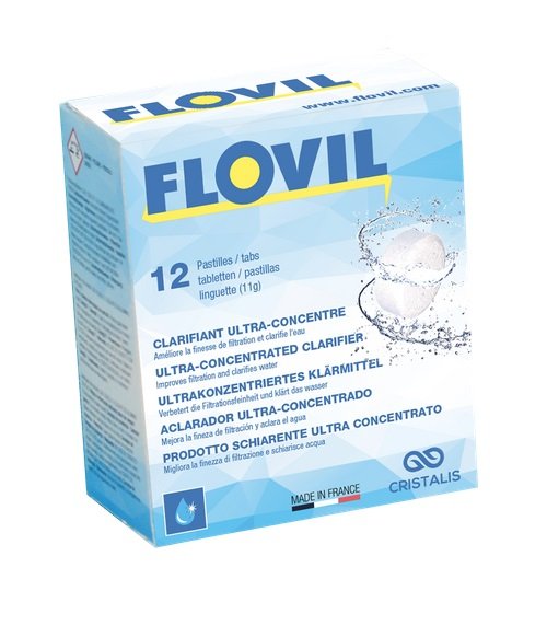 Flovil Flocculant - 12 tablets
