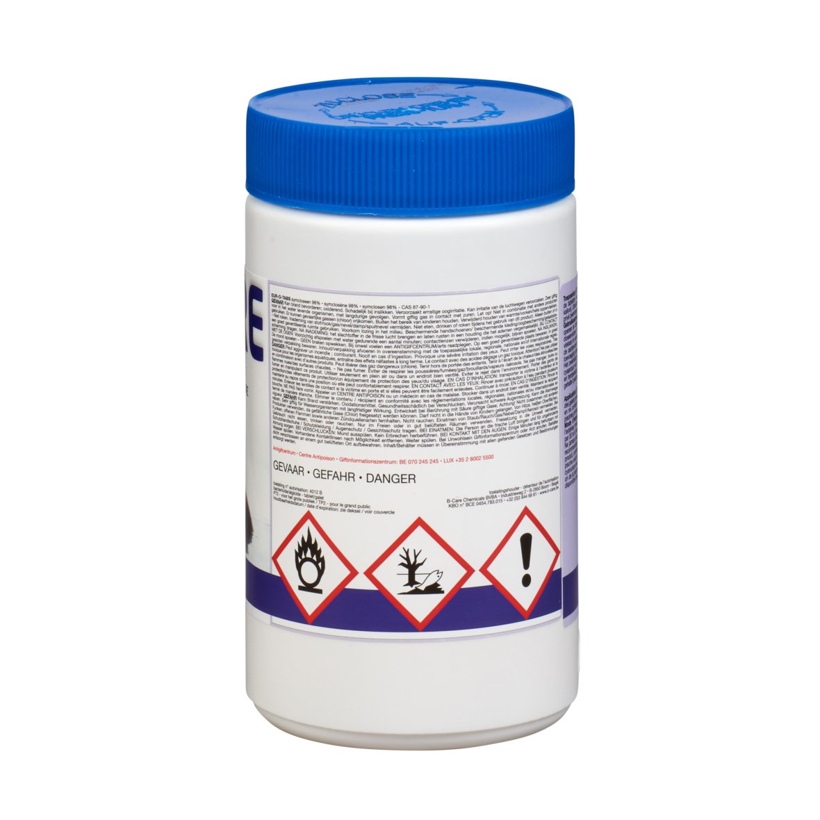 Chloor B-Care 1 kg tabletten 50x20g