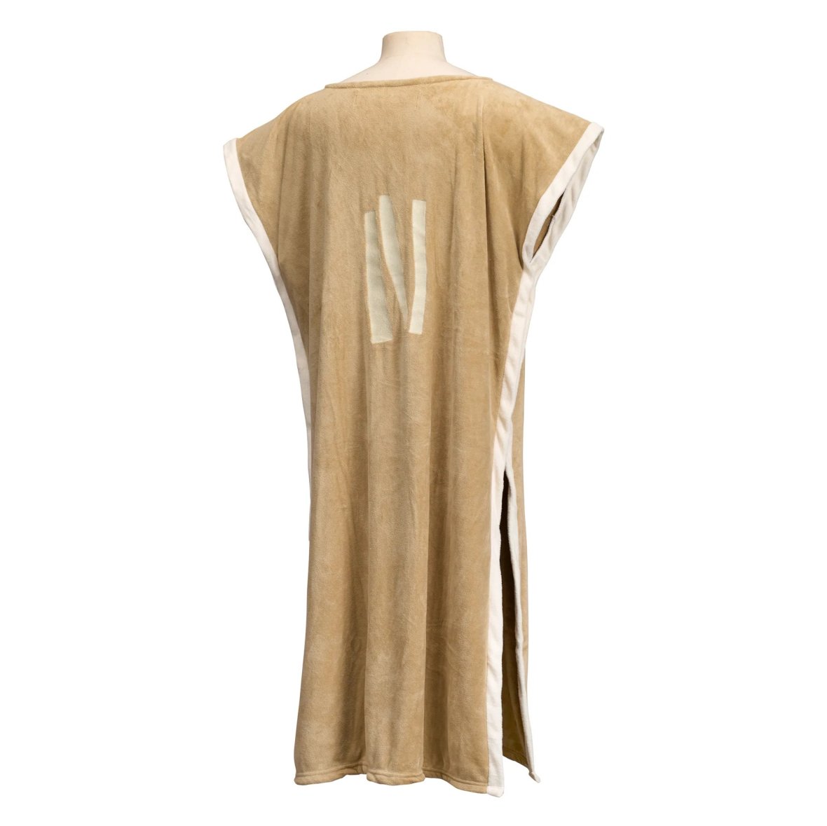 Terry poncho Adults Beige