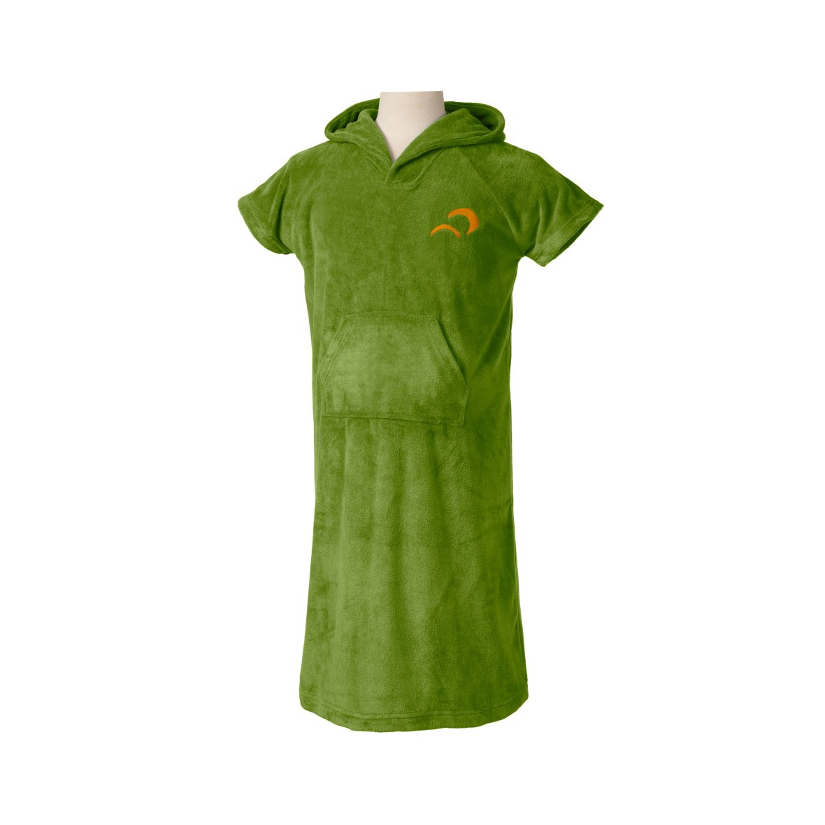 Terry cloth poncho Children Green