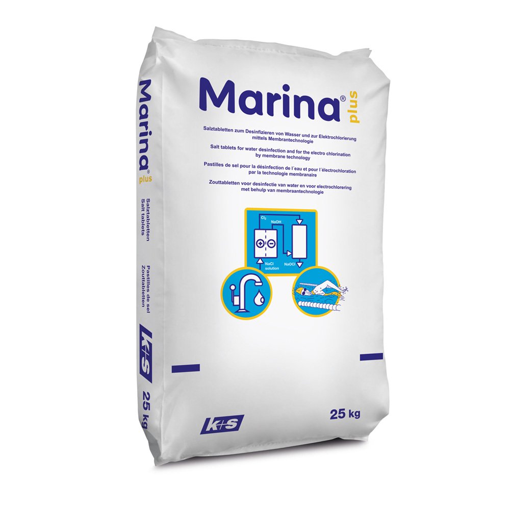 Marina Plus Swimming pool salt tablets 25kg - 2