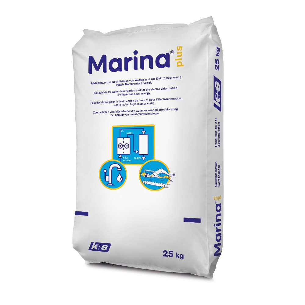 Marina Plus Swimming pool salt tablets 25kg - 3