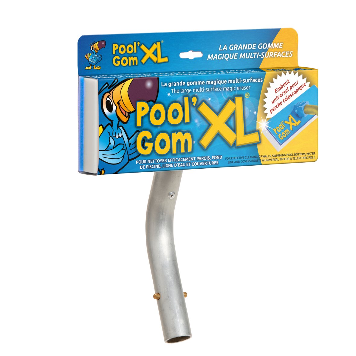 Toucan Pool'Gom XL cleaner with holder - 1