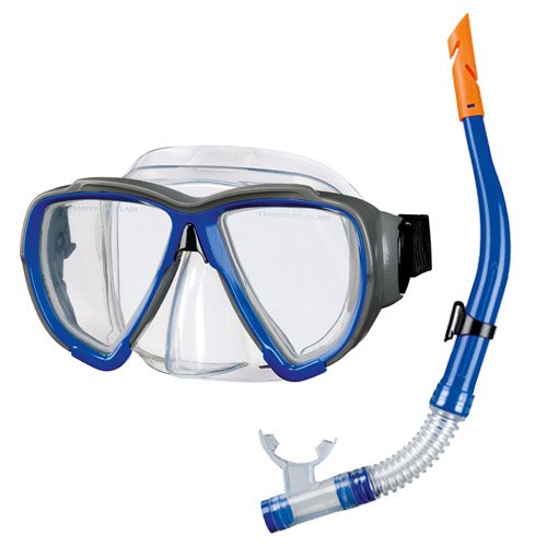 Adult snorkel and mask set