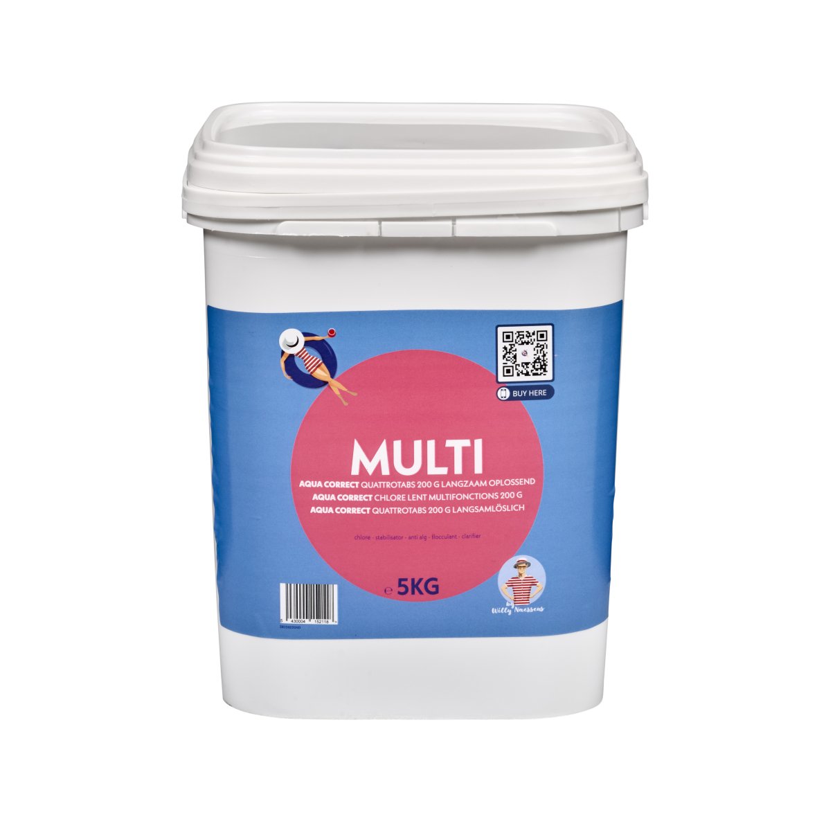 Chlorine 4-in-1 tablets – Multifunctional chlorine