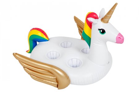 Inflatable drinking cup holder | Unicorn