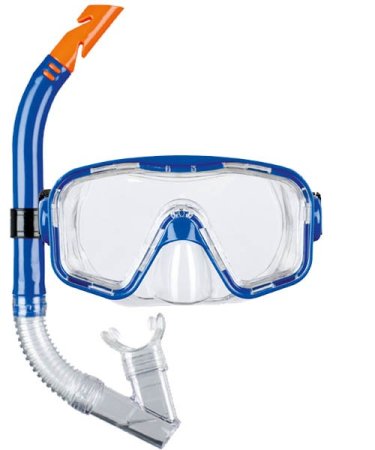 Snorkel and diving mask - ages 12+
