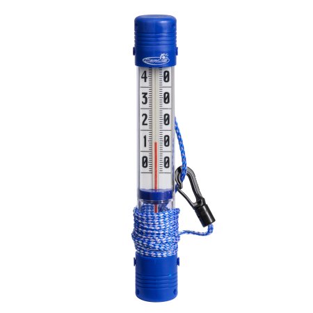 Dark blue thermometer tube