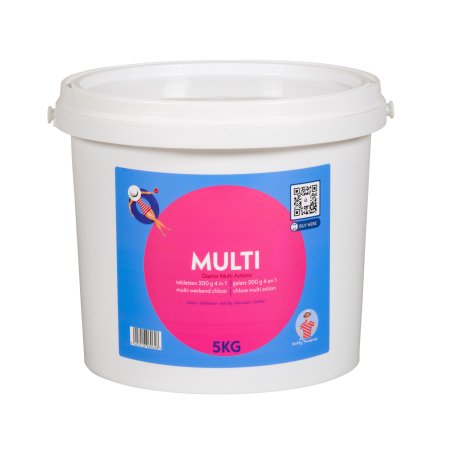 Chlorine 4-in-1 tablets – Multifunctional chlorine