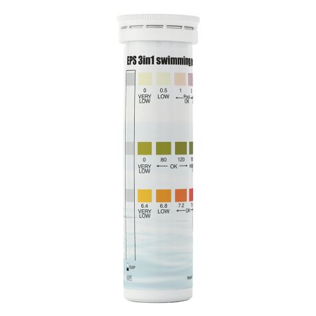 Pool test strips 3 in 1